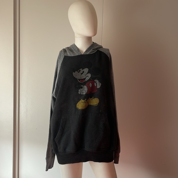 Vintage Disney Hooded Sweat Shirt SzLG - Picture 2 of 11